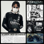 Real Madrid X Keiichi Suto evo3 1415 Black Dragon