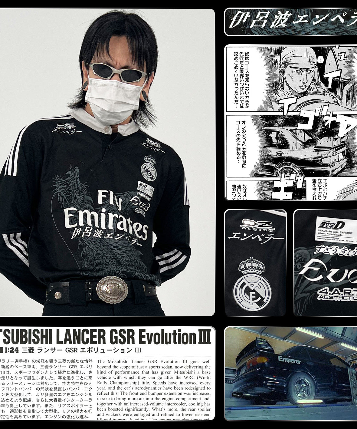 Real Madrid x Sudo Evo III Black Dragon Jersey - product view 2