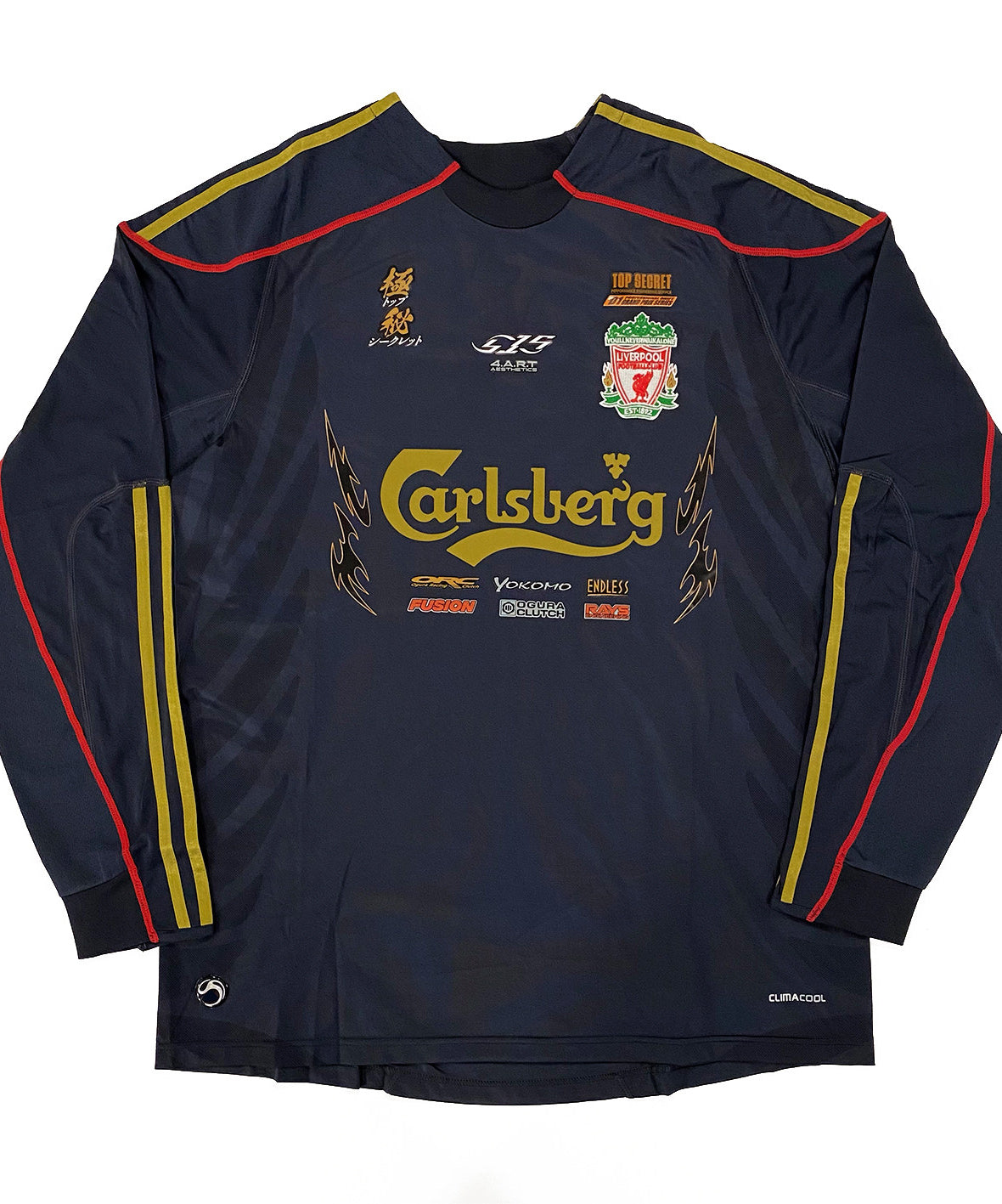 Liverpool x Nissan S15 Black Gold Jersey - product view 5