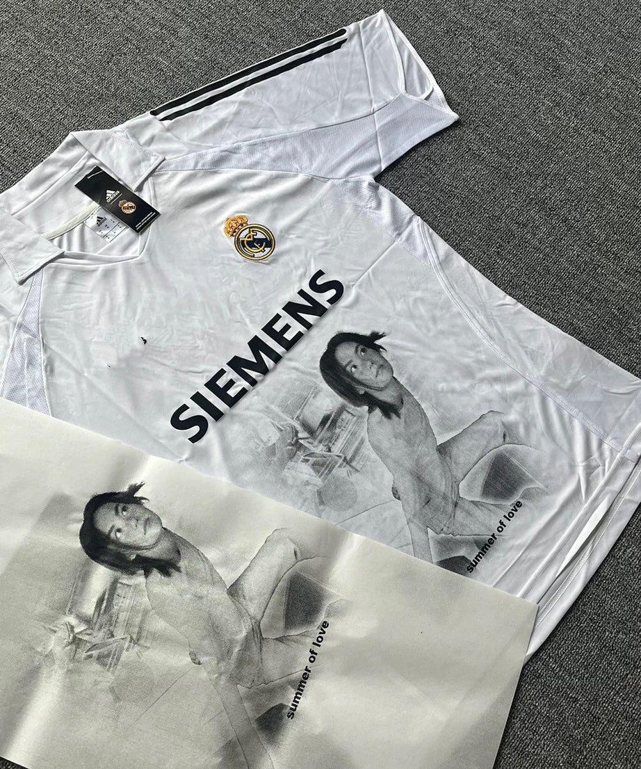 Faye Wong Real Madrid Vintage Remake Jersey - product view 3