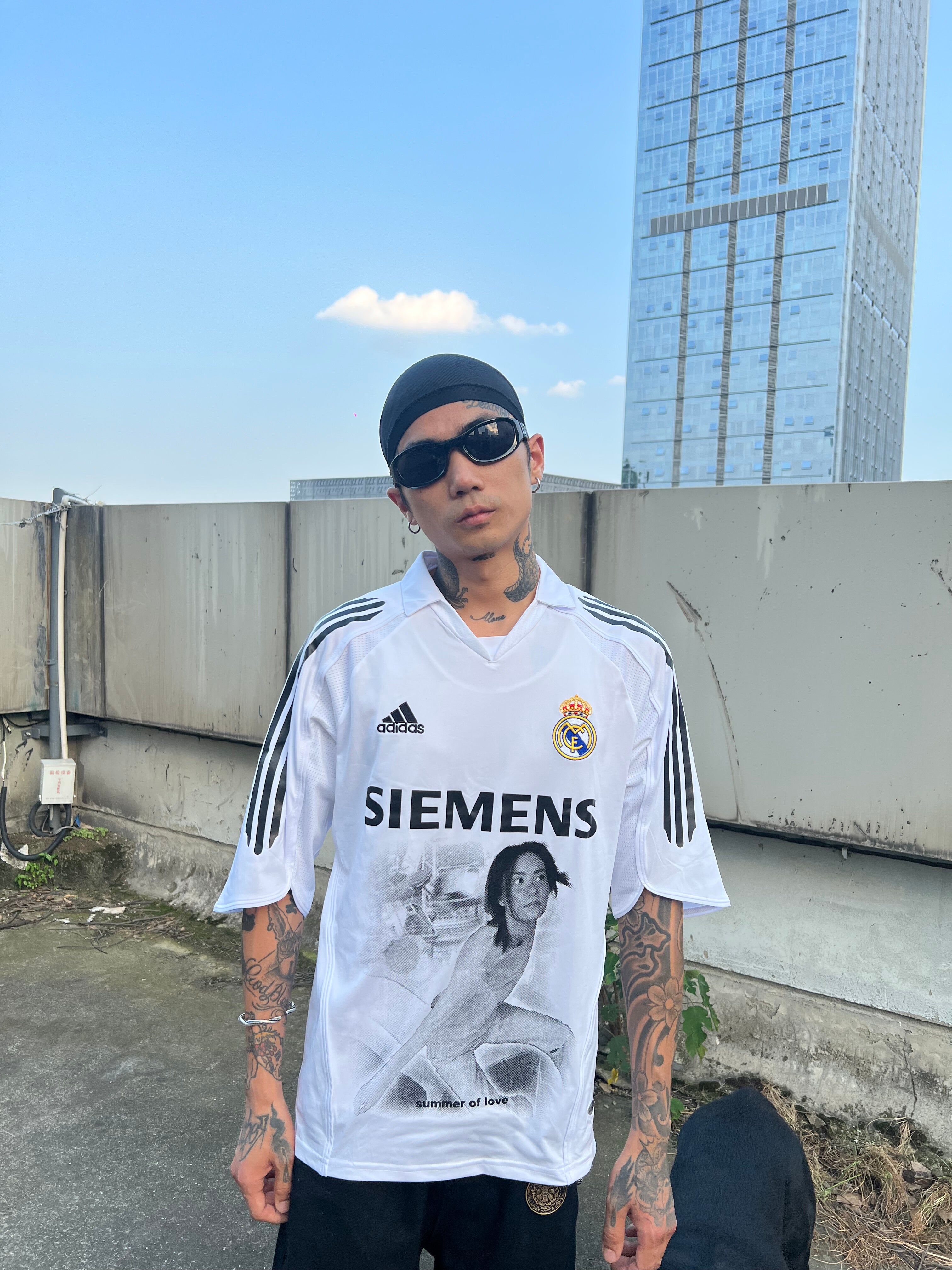 Faye Wong Real Madrid Vintage Remake Jersey