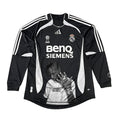 Travis Scott Real Madrid Black Long-Sleeve Hand Graphic Jersey