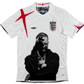 Drake England Weiß Grafiktrikot