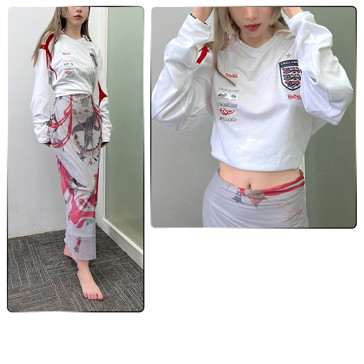 England x Ryosuke Takahashi RX-7 FC3S Jersey - product view 2