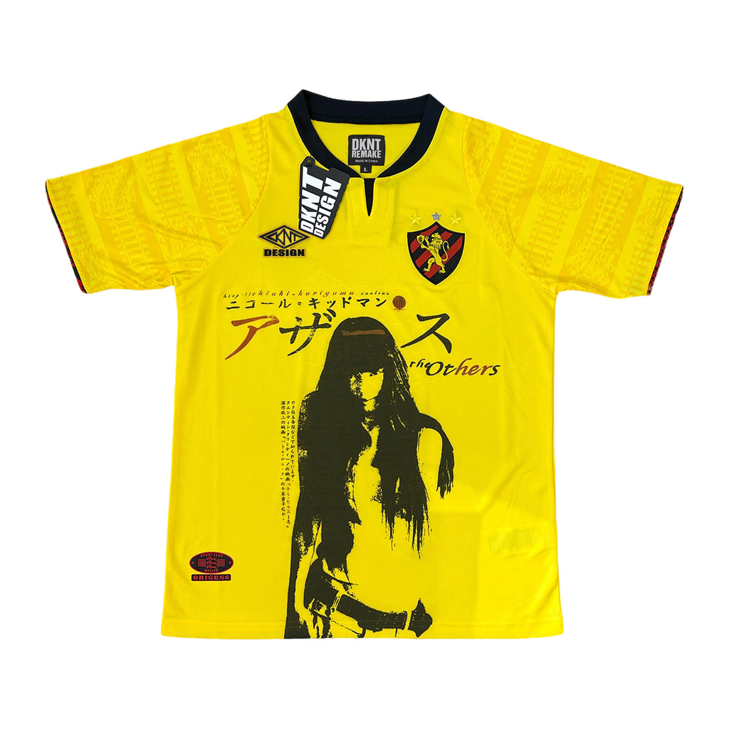 Chiaki Kuriyama Gelb Grafiktrikot