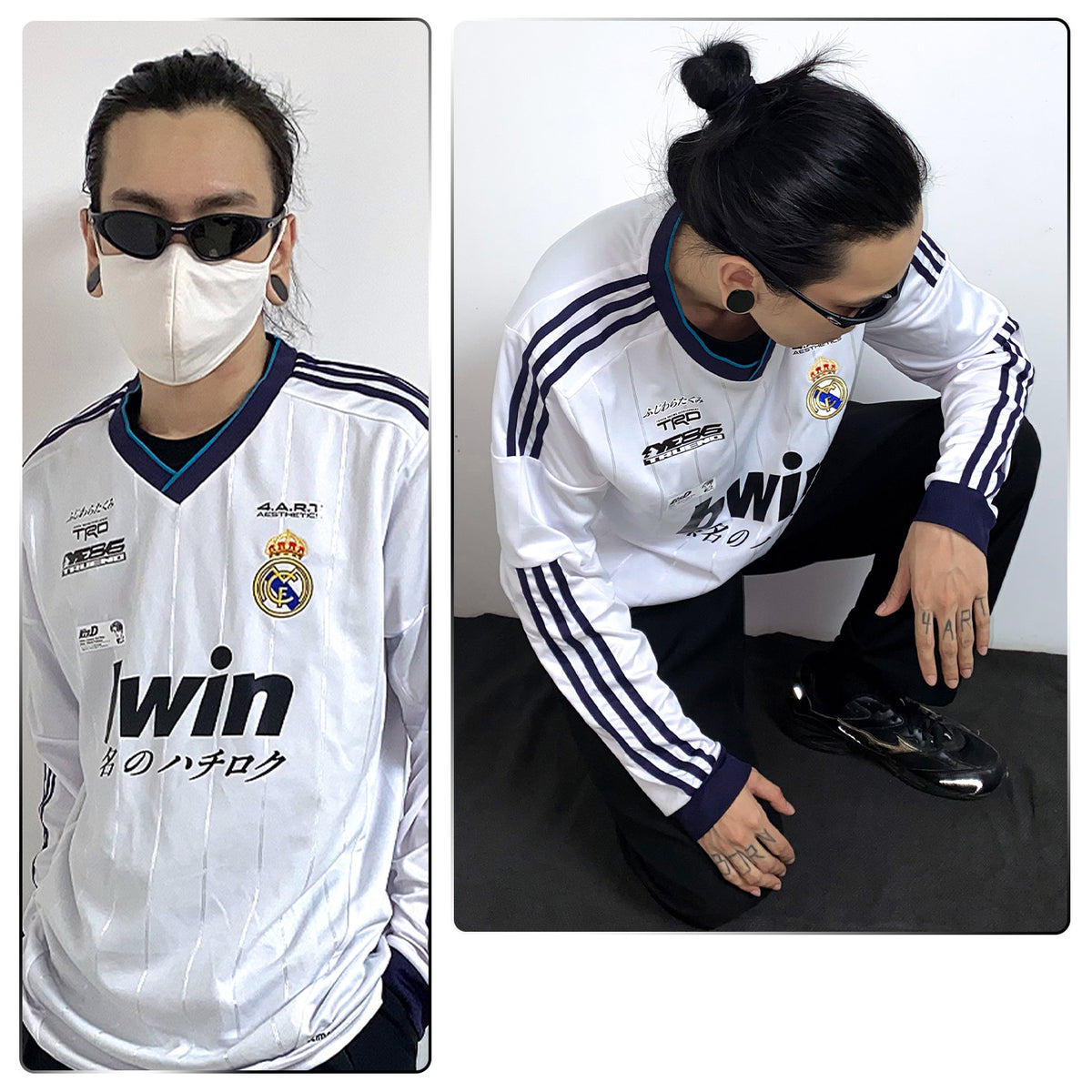 Real Madrid x Takumi Fujiwara Toyota AE86 Jersey - product view 3