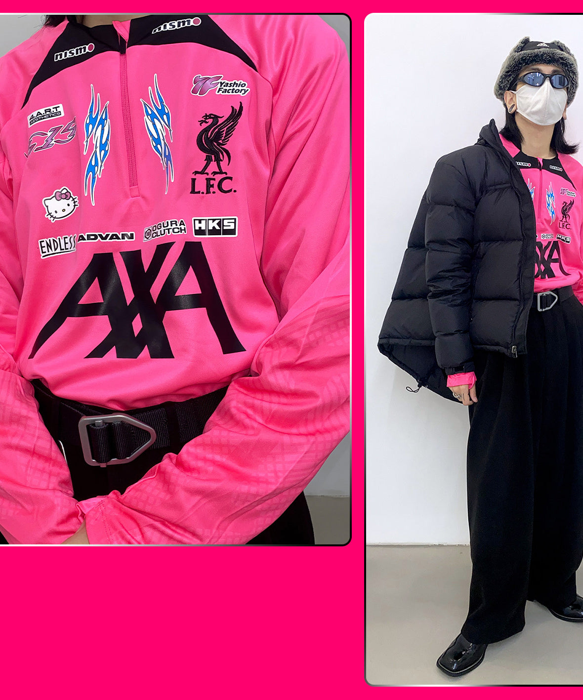 Liverpool x Nissan S15 Pink Jersey - product view 2