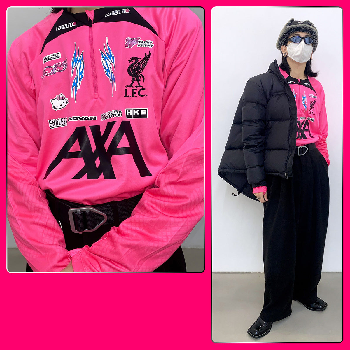 Liverpool x Nissan S15 Pink Jersey - product view 2