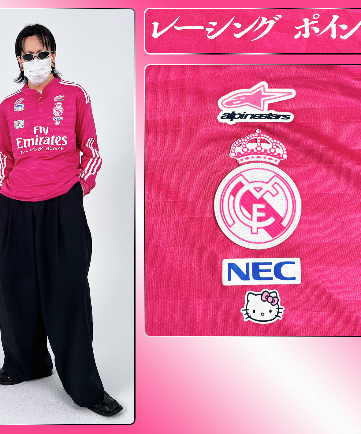Real Madrid x BWT F1 Perez No. 11 Jersey - product view 4