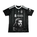 Camiseta gráfica negra escorpión Liverpool Drake  
