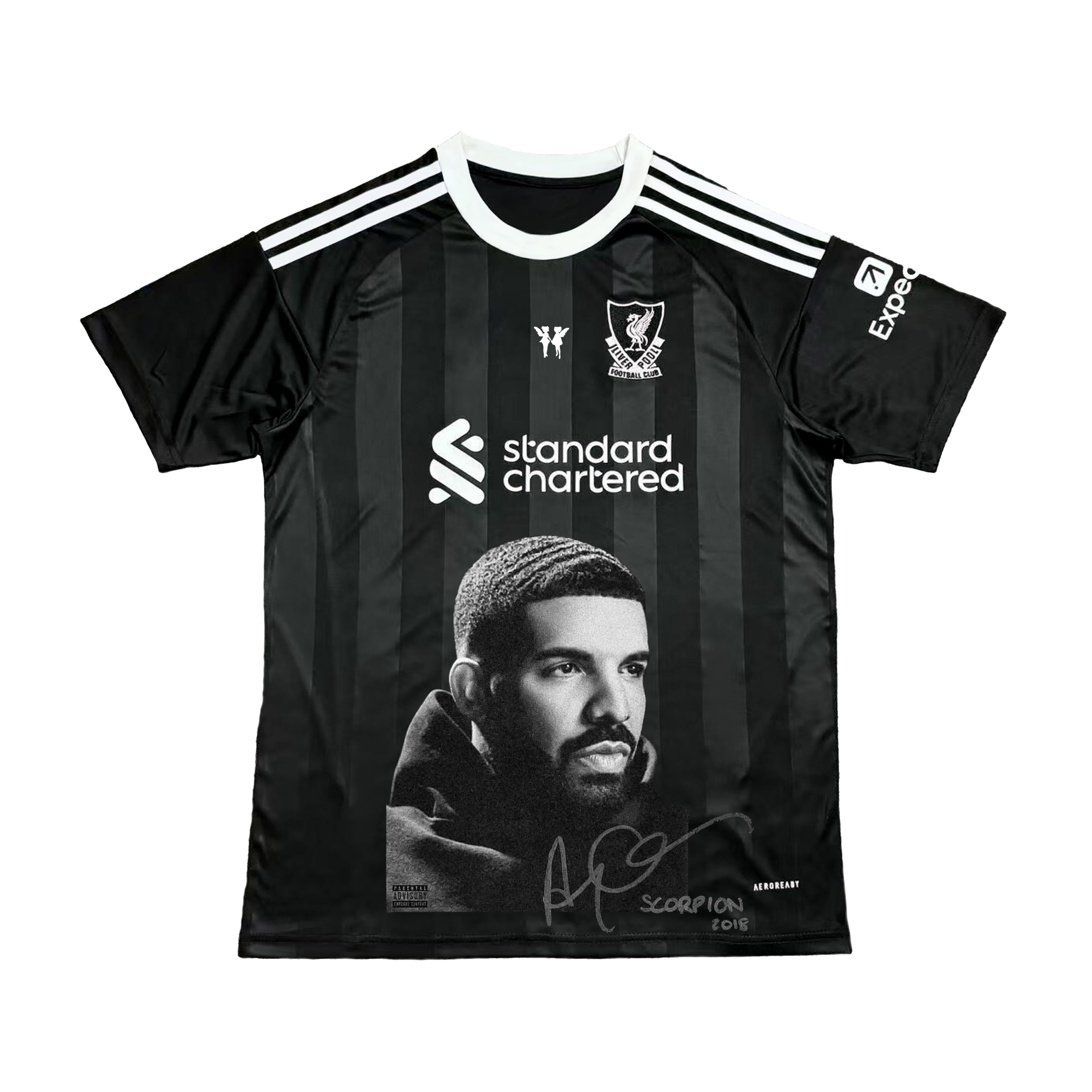 Drake Liverpool Black Scorpion Graphic Jersey