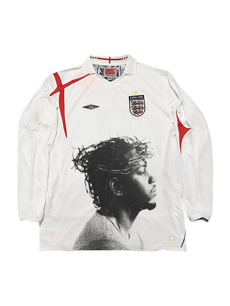 Kanye Lamar Rap Portrait Remake Jersey