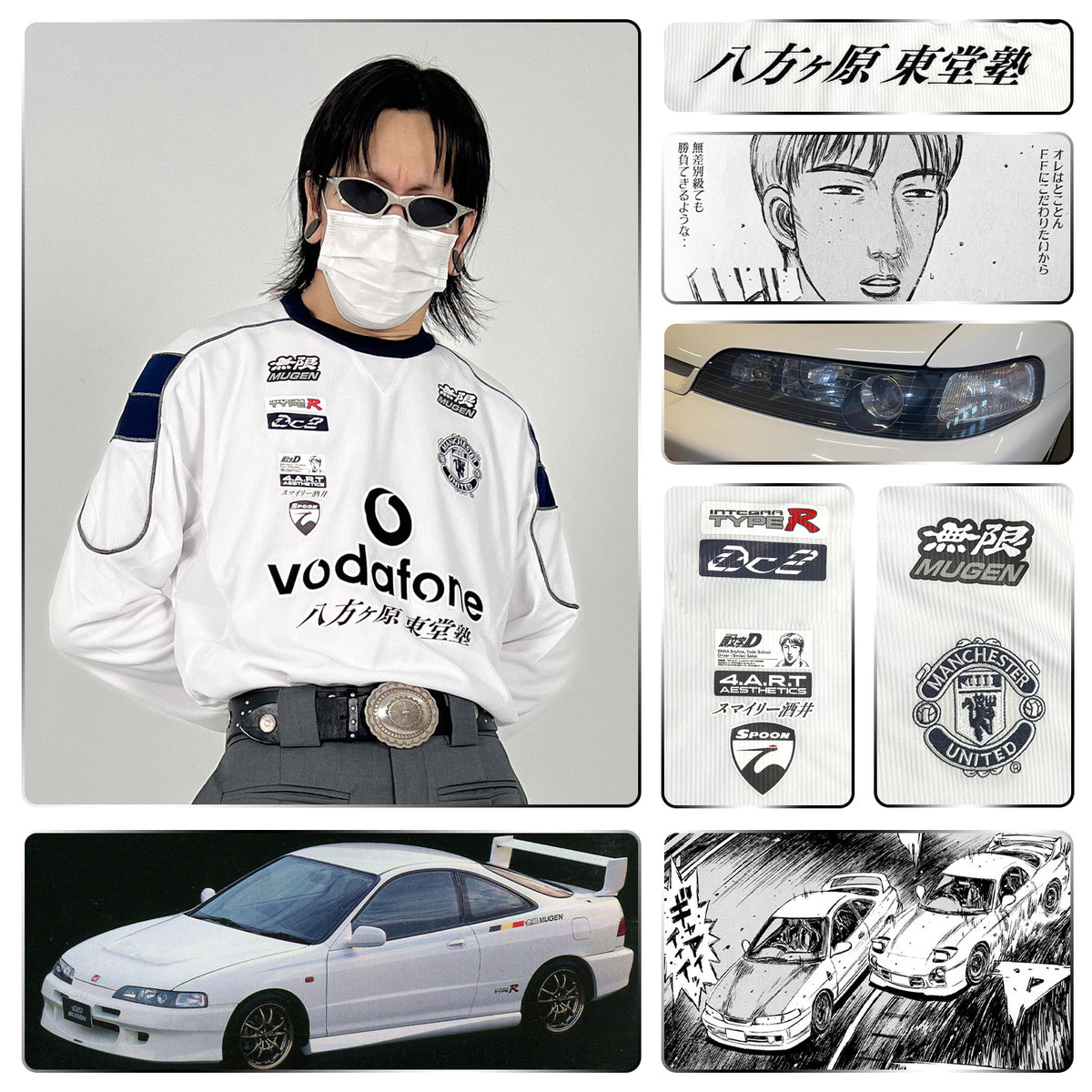 Manchester United x Honda Mugen Integra DC2 Jersey - product view 2
