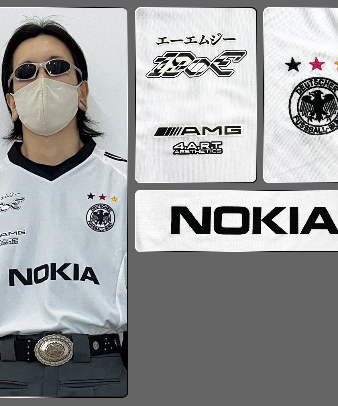 Germany x Nokia Mercedes DTM 190E Jersey - product view 3