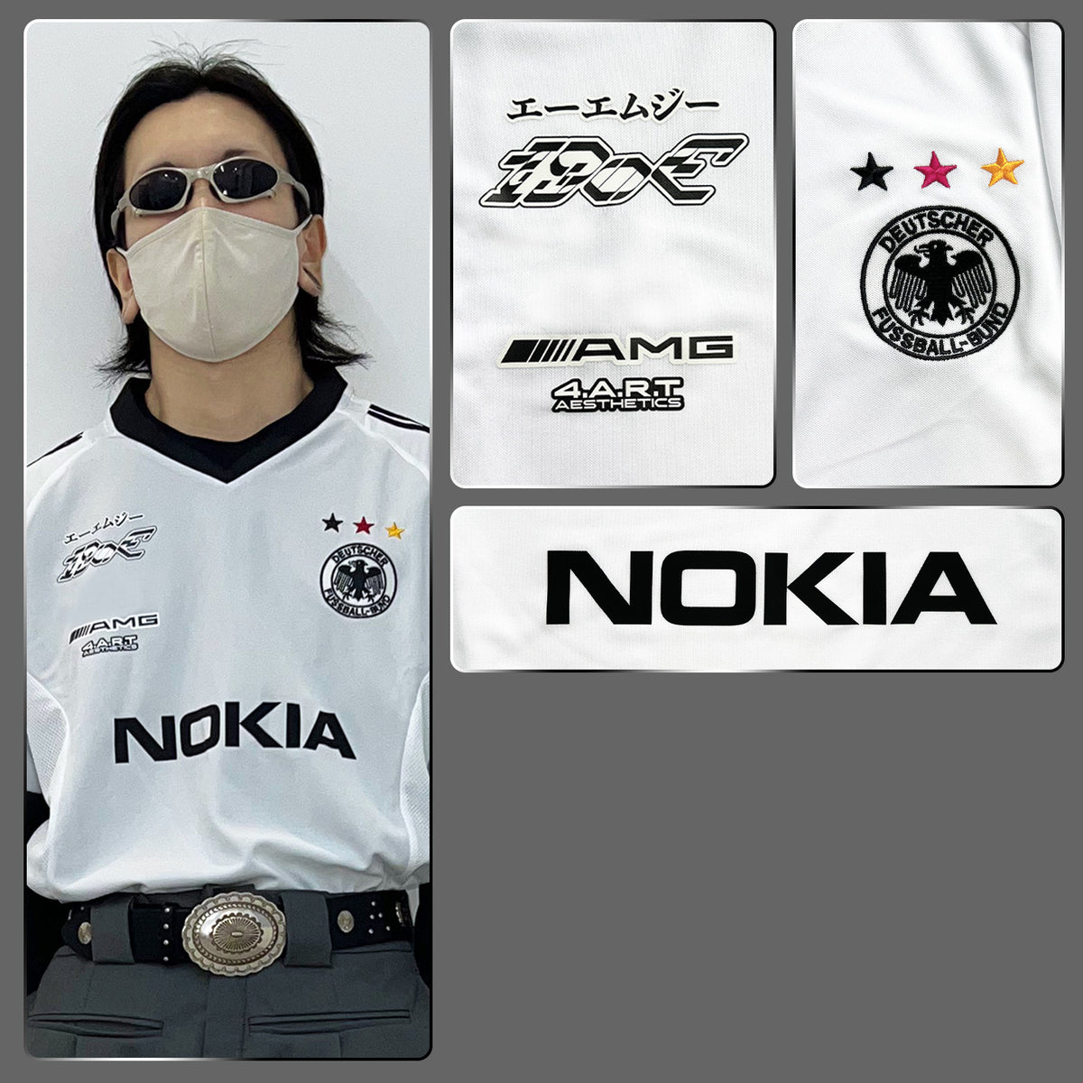 Germany x Nokia Mercedes DTM 190E Jersey - product view 3