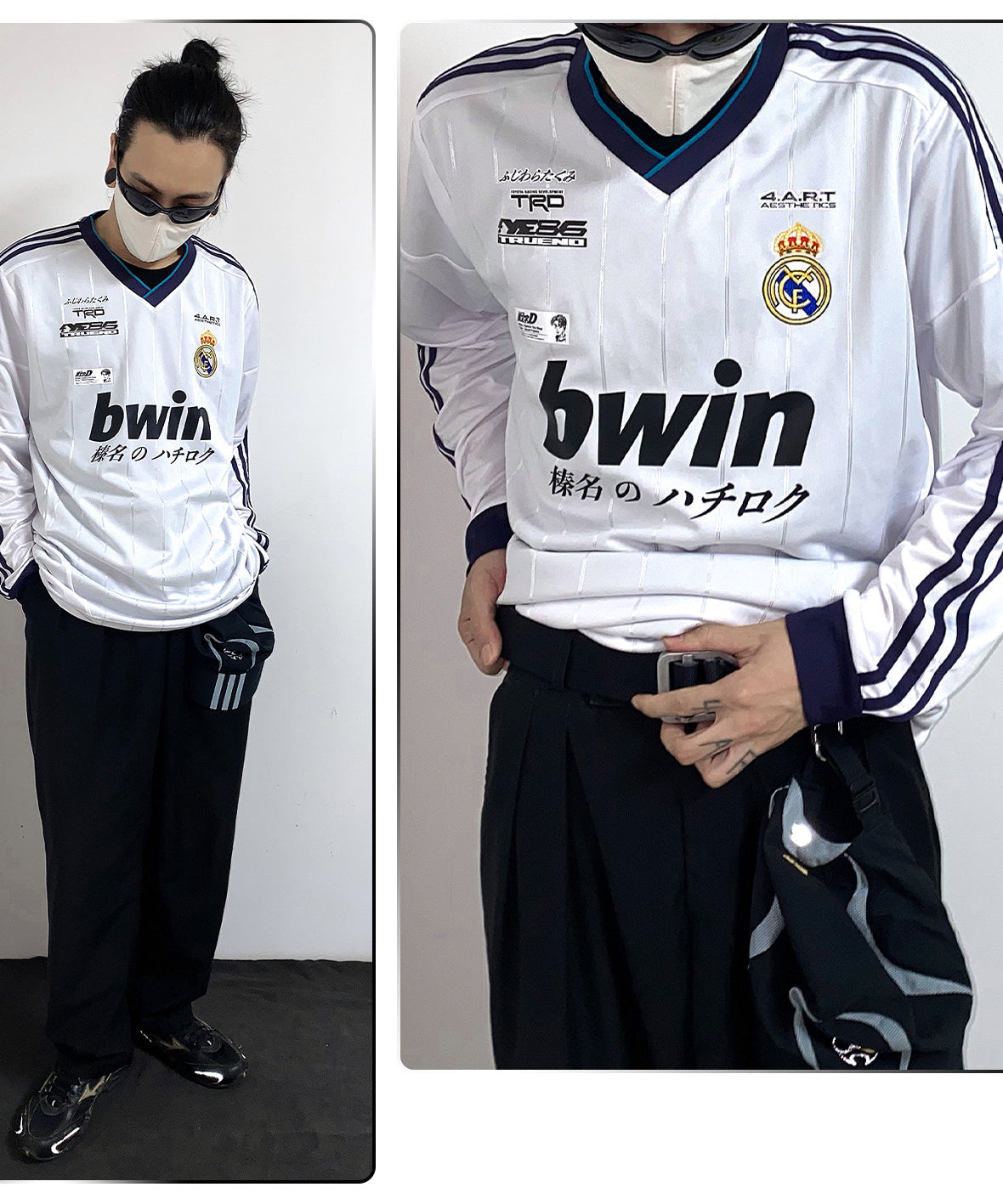 Real Madrid x Takumi Fujiwara Toyota AE86 Jersey - product view 4