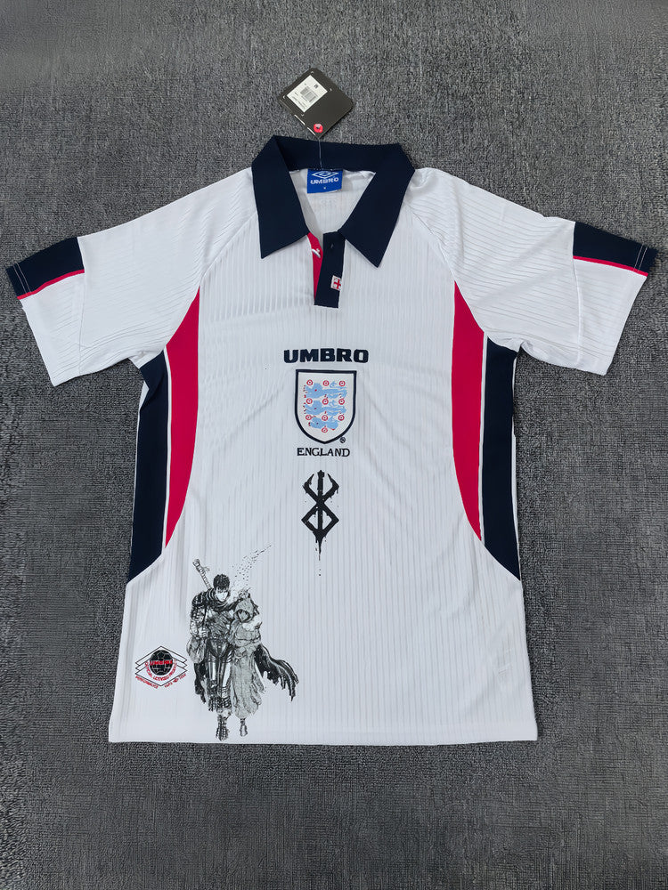 England x Guts & Casca White Graphic Jersey