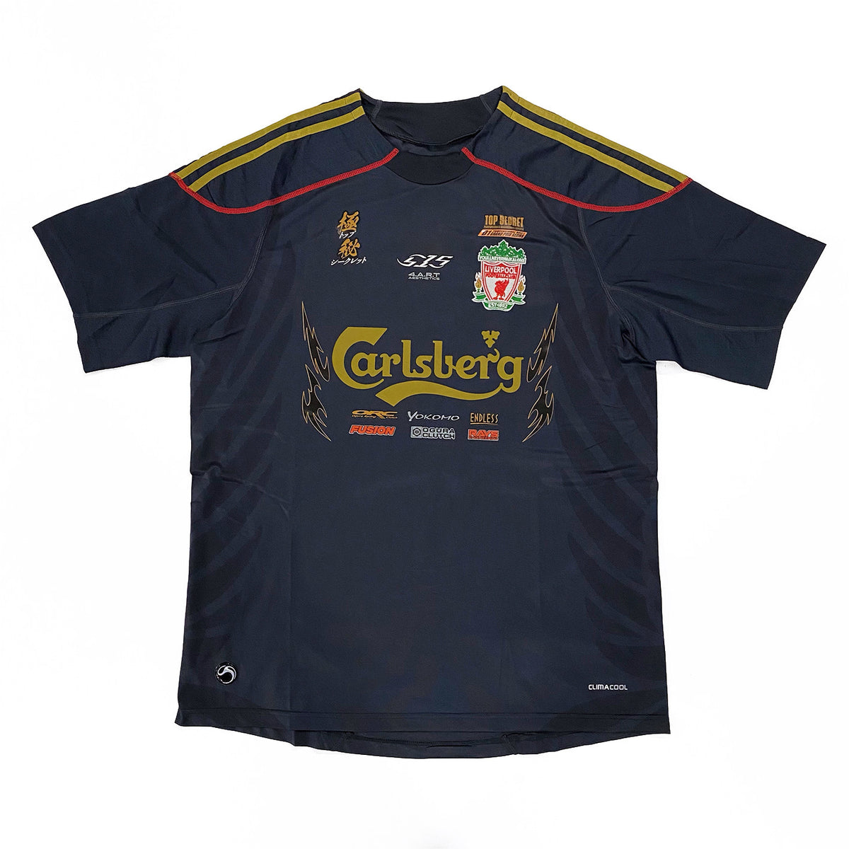 Liverpool x Nissan S15 Black Gold Jersey