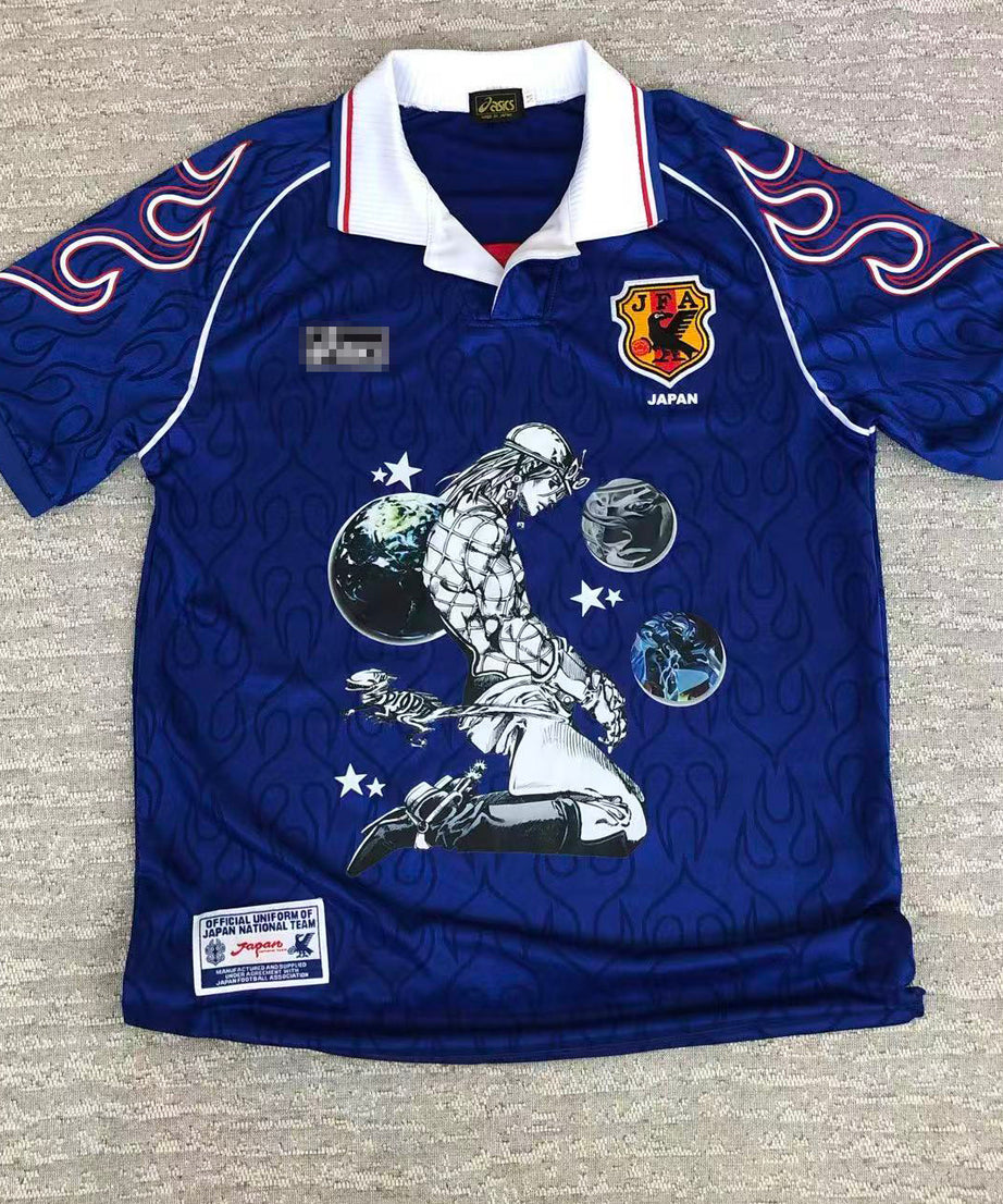 Diego Brando Japan Blue Flame Graphic Jersey