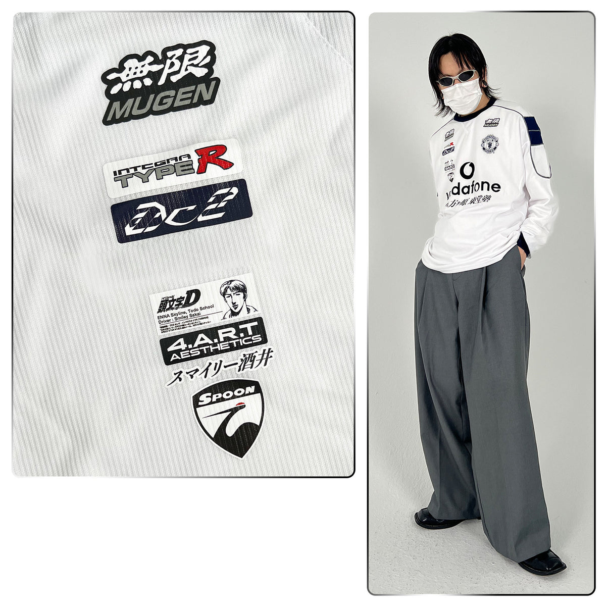 Manchester United x Honda Mugen Integra DC2 Jersey - product view 3