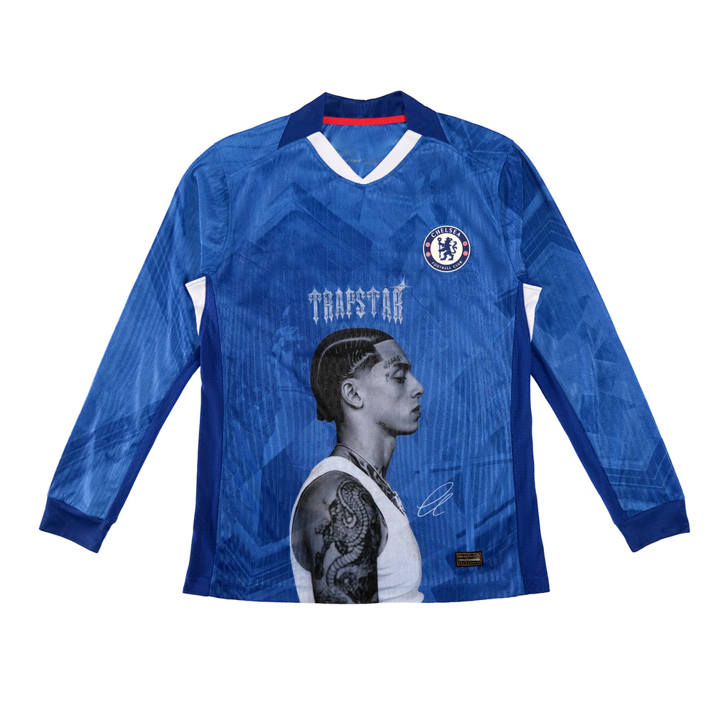 Central Cee Chelsea Blue Long-Sleeve Jersey