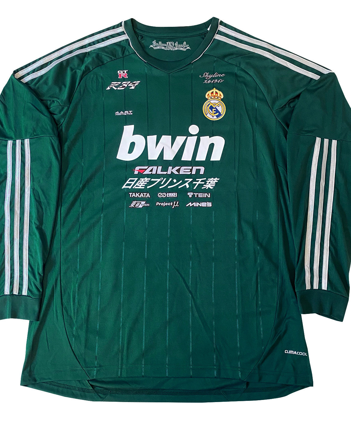 Real Madrid x Nissan Skyline GT-R R34 Jersey - product view 6