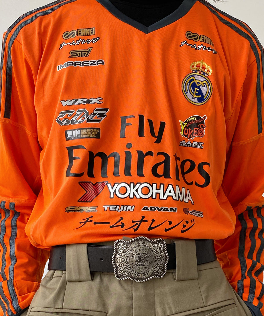 Real Madrid x Subaru GDB Team Orange Jersey - product view 3