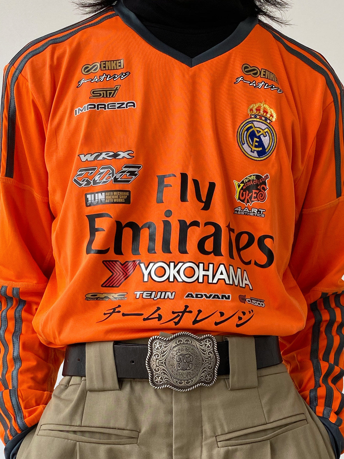 Real Madrid x Subaru GDB Team Orange Jersey - product view 3