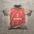 Portugal X Remade FC Distressed Jersey Tee
