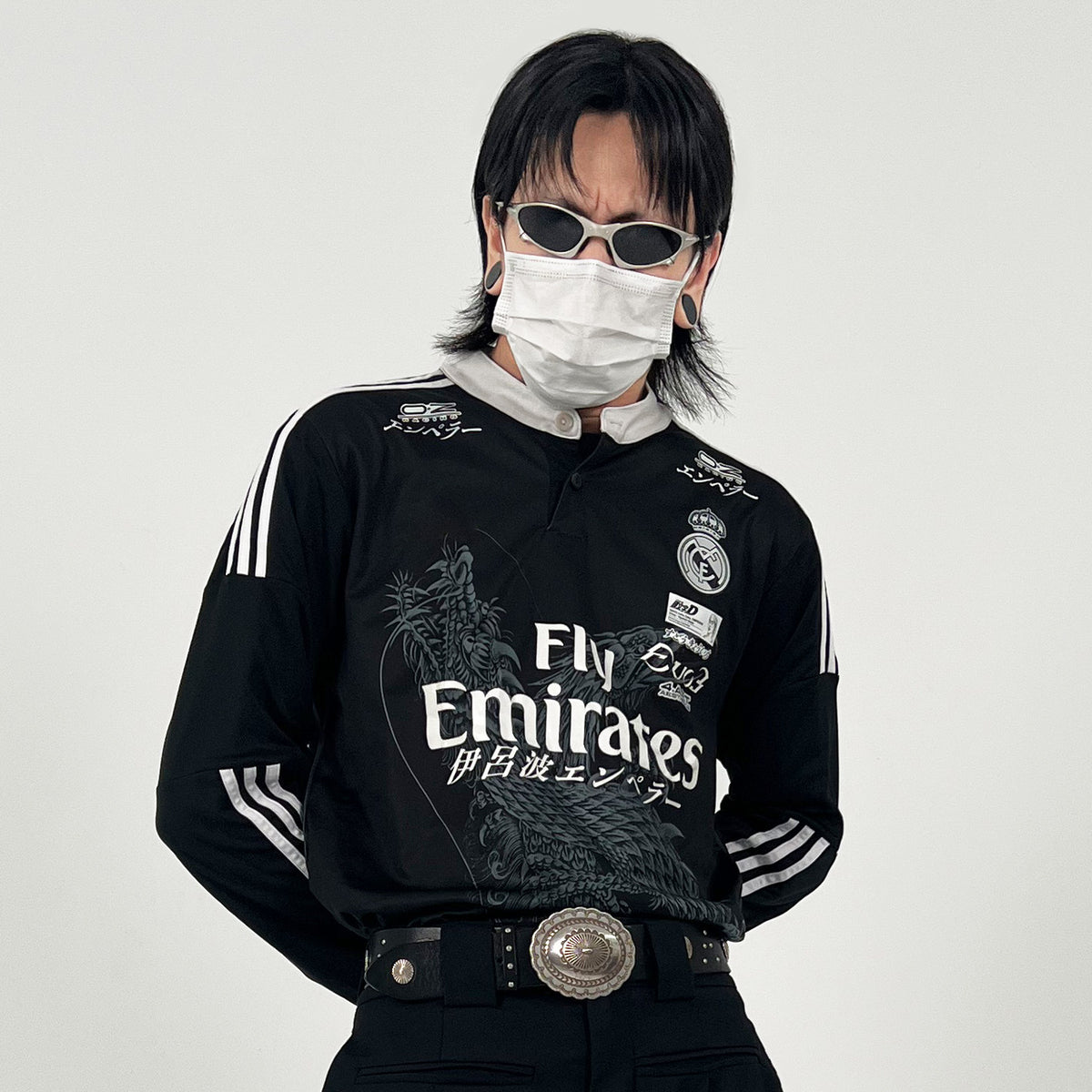 Real Madrid x Sudo Evo III Black Dragon Jersey - product view 5