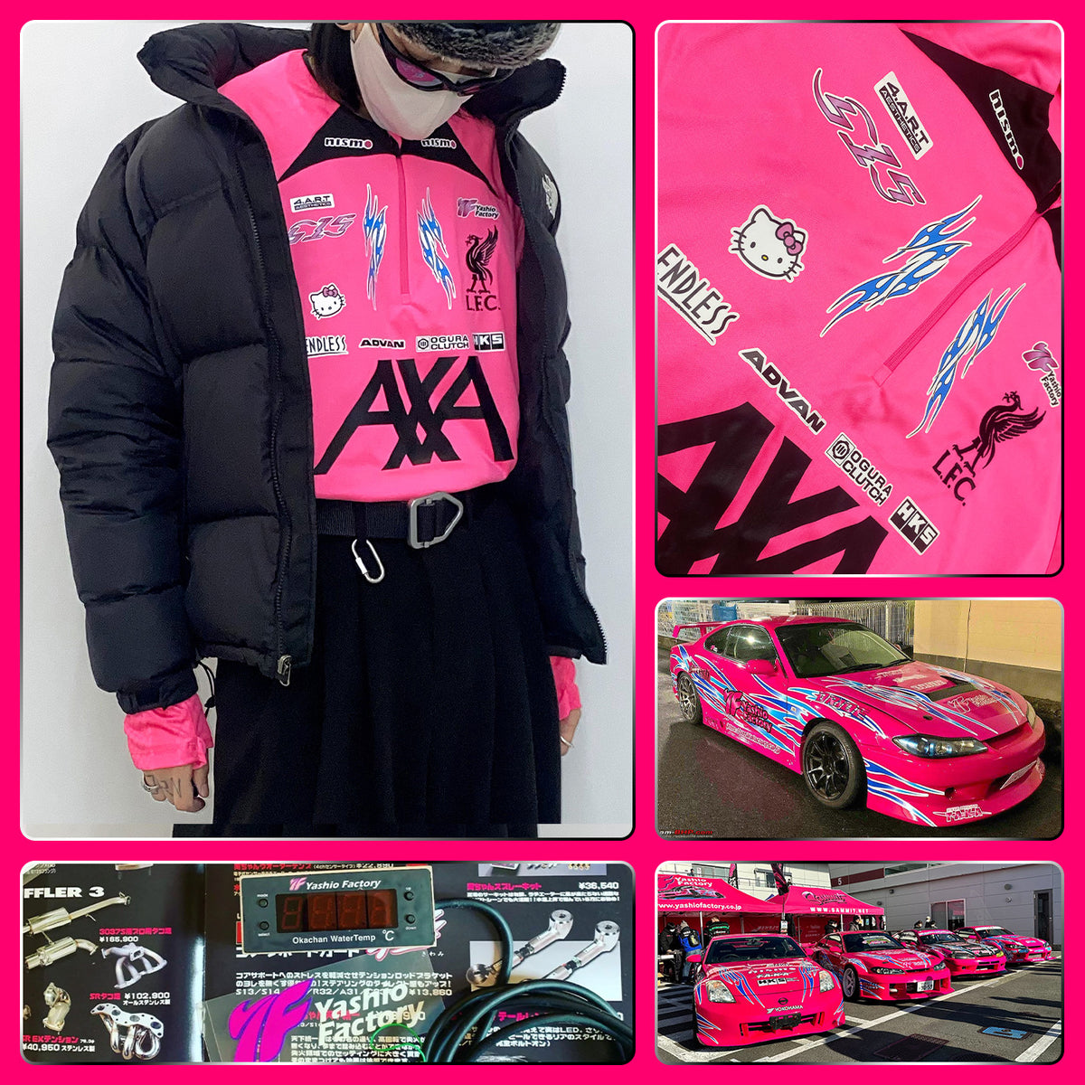 Liverpool x Nissan S15 Pink Jersey - product view 4