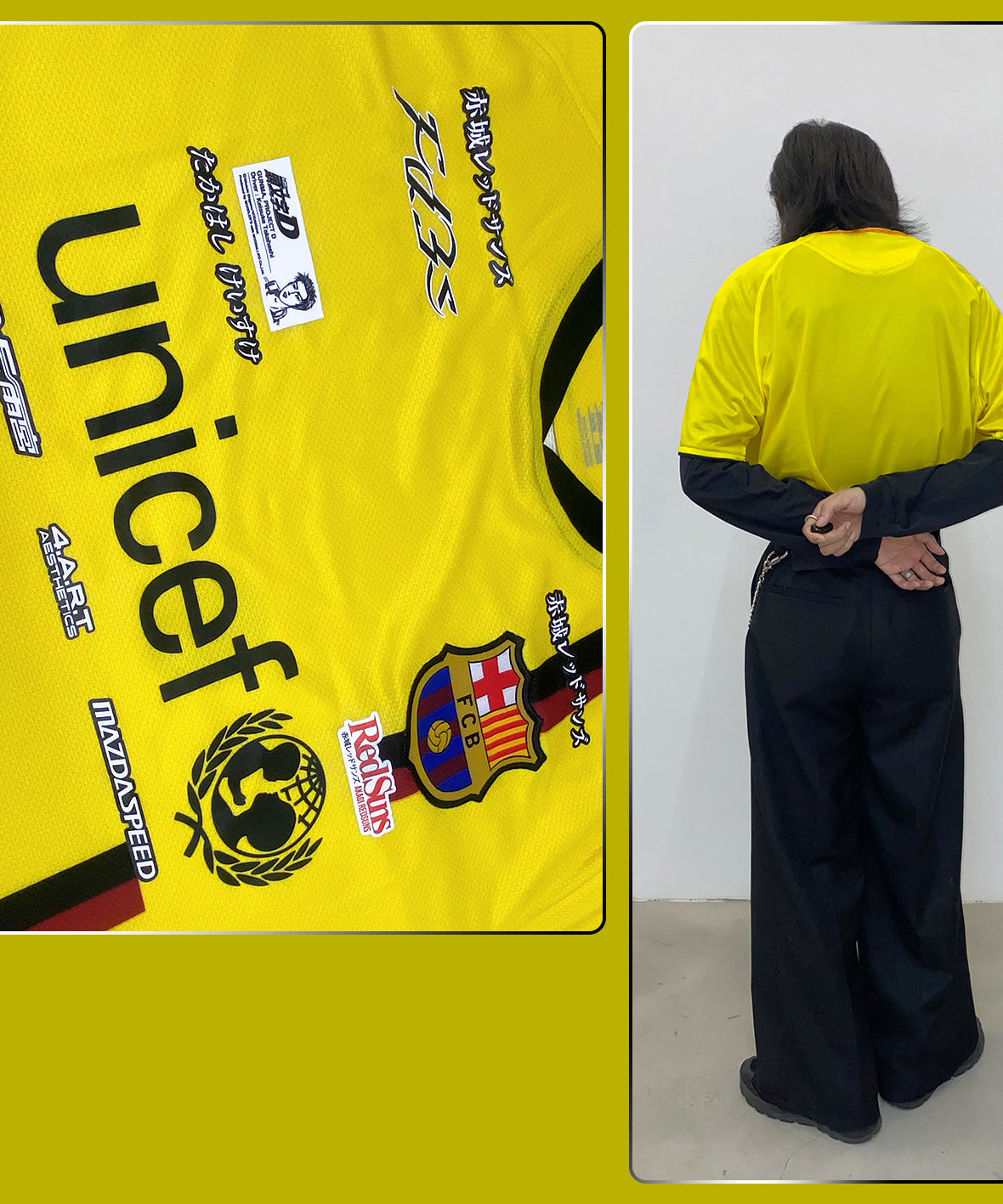 FC Barcelona x Keisuke Takahashi RX-7 FD3S Jersey - product view 2