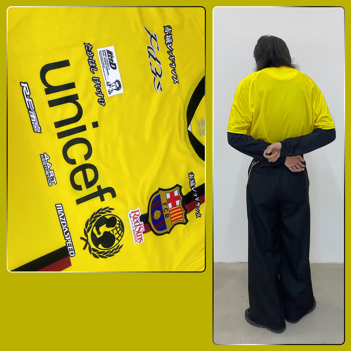 FC Barcelona x Keisuke Takahashi RX-7 FD3S Jersey - product view 2