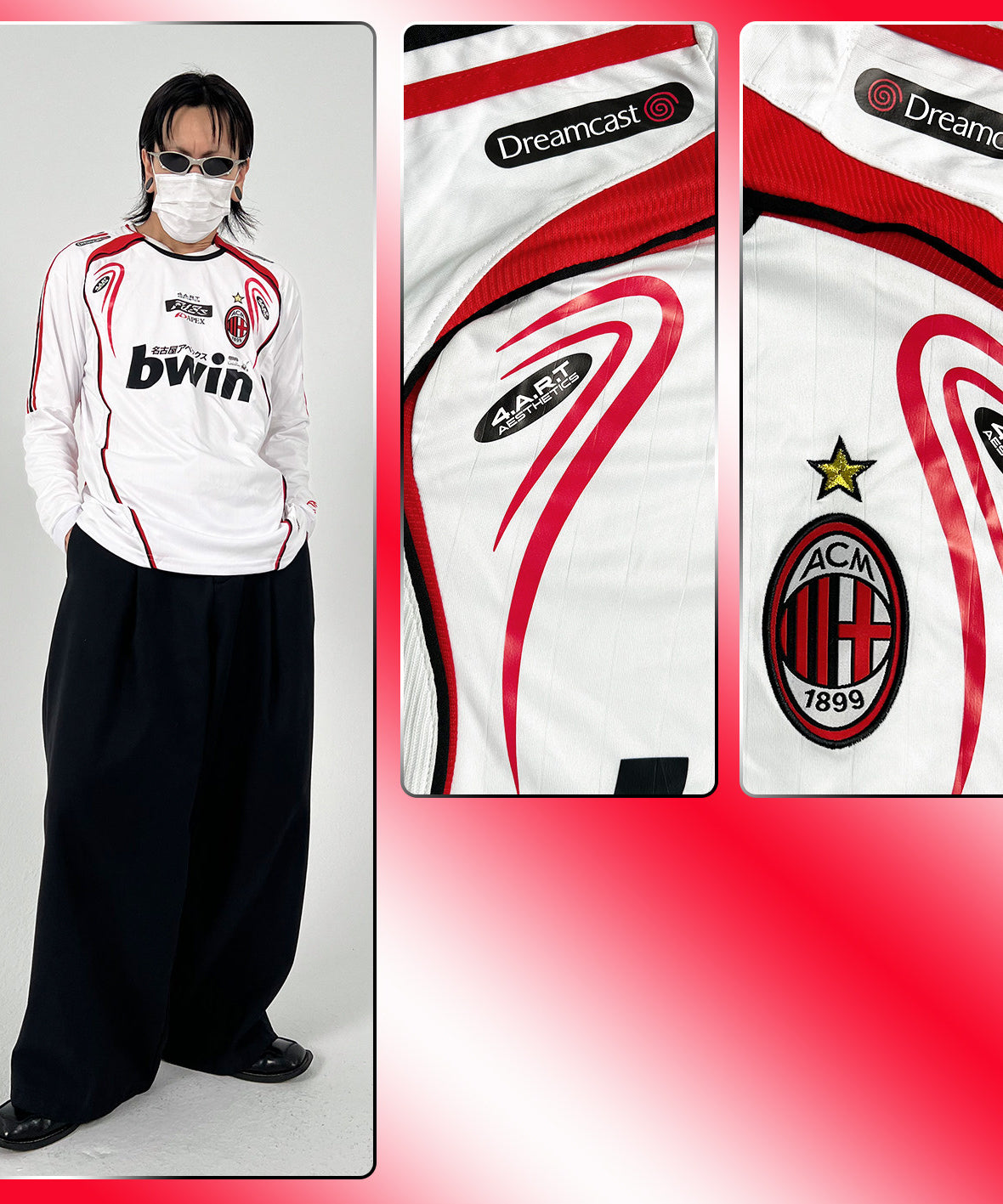 AC Milan x Mazda Apex RX-7 FD3S Jersey - product view 6