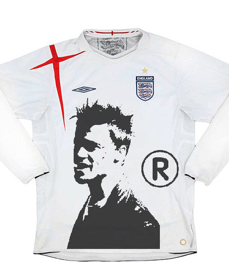 Brad Pitt Vintage Street Football Jersey - product view 4