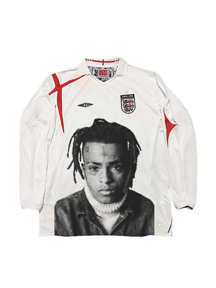Kanye Lamar Rap Portrait Remake Jersey