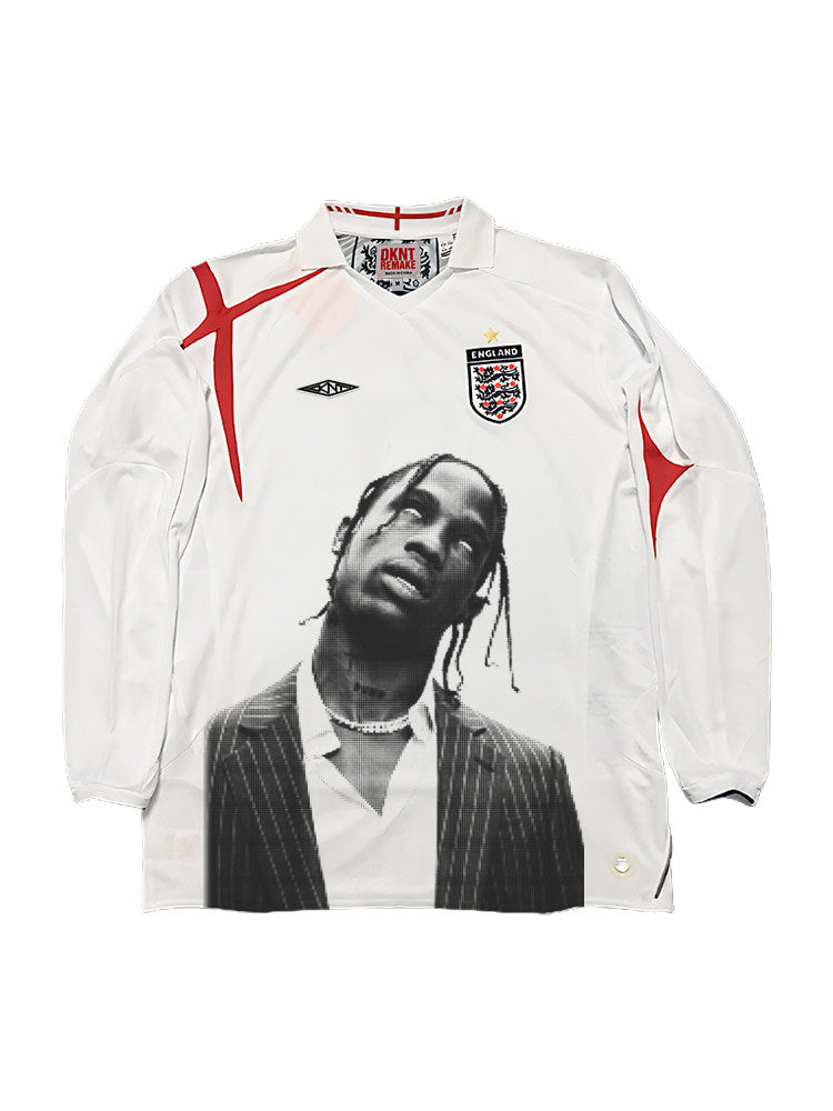 Kanye Lamar Rap Portrait Remake Jersey