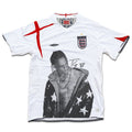 Camiseta gráfica con chaqueta de estrella blanca de Travis Scott para Inglaterra