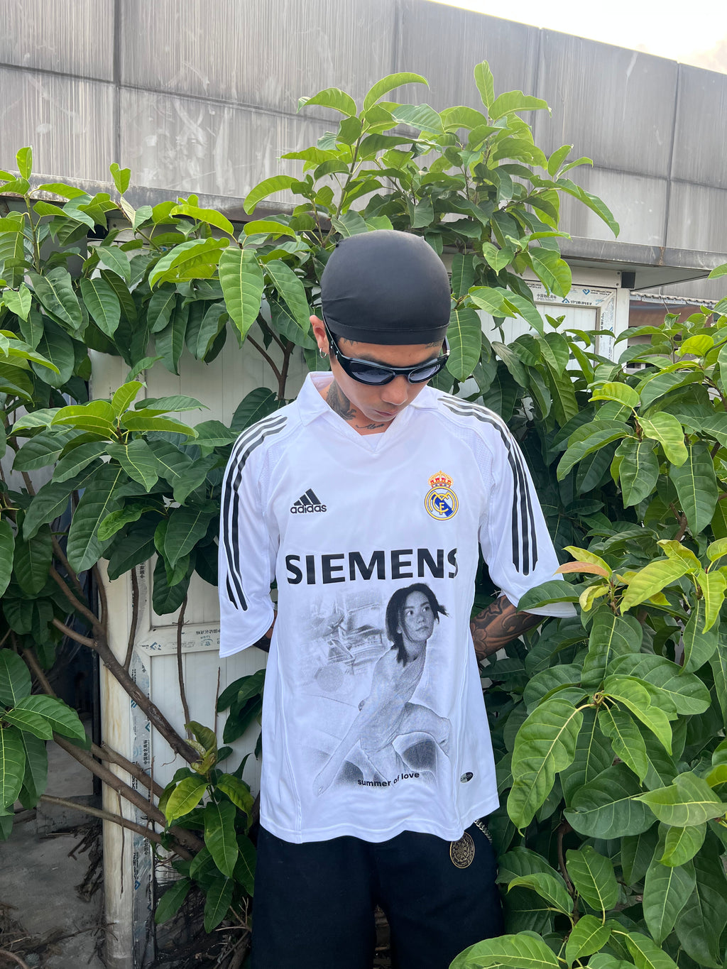 Faye Wong Real Madrid Vintage Remake Jersey