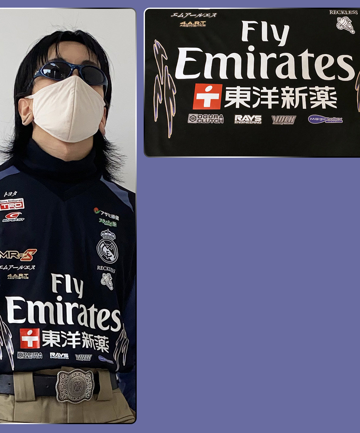 Real Madrid x Toyota MR-S Super GT Jersey - product view 3