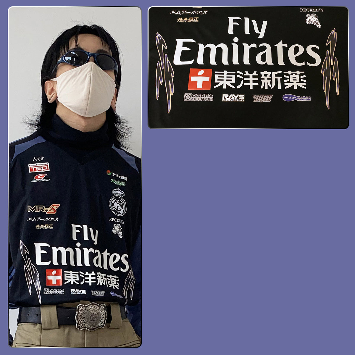 Real Madrid x Toyota MR-S Super GT Jersey - product view 3