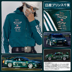 Initial D Nissan Skyline GT-R R34 Zip Hoodie - product view 5