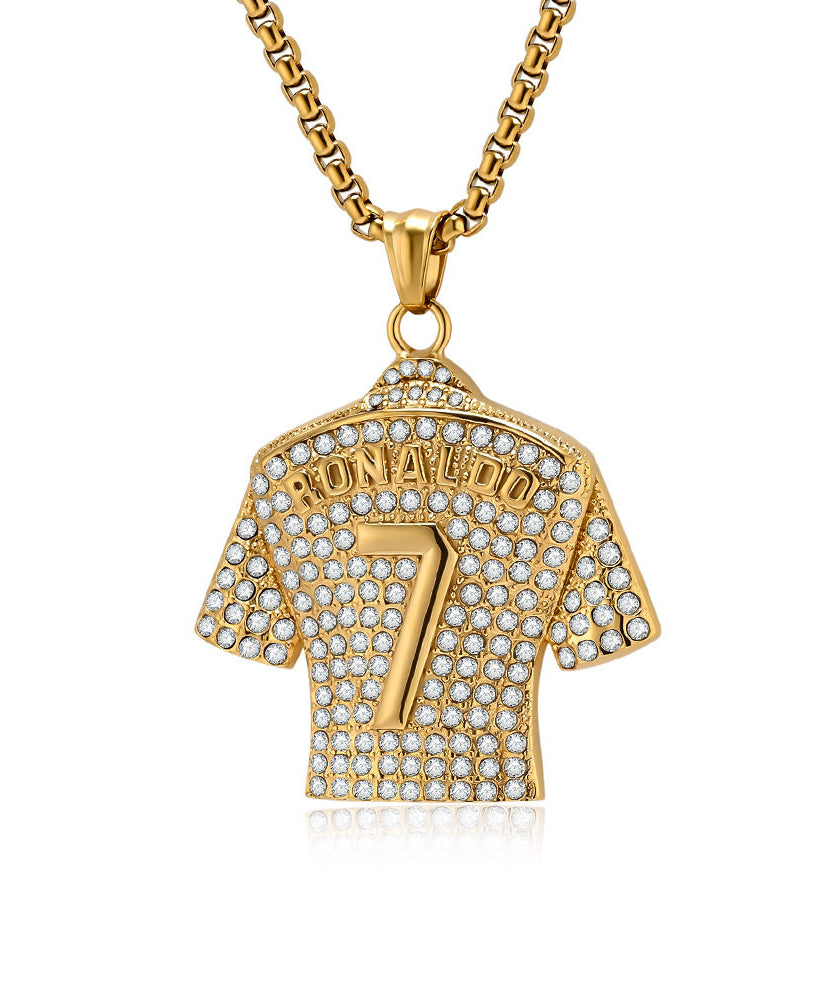 Collar de Cristiano Ronaldo n.º 7