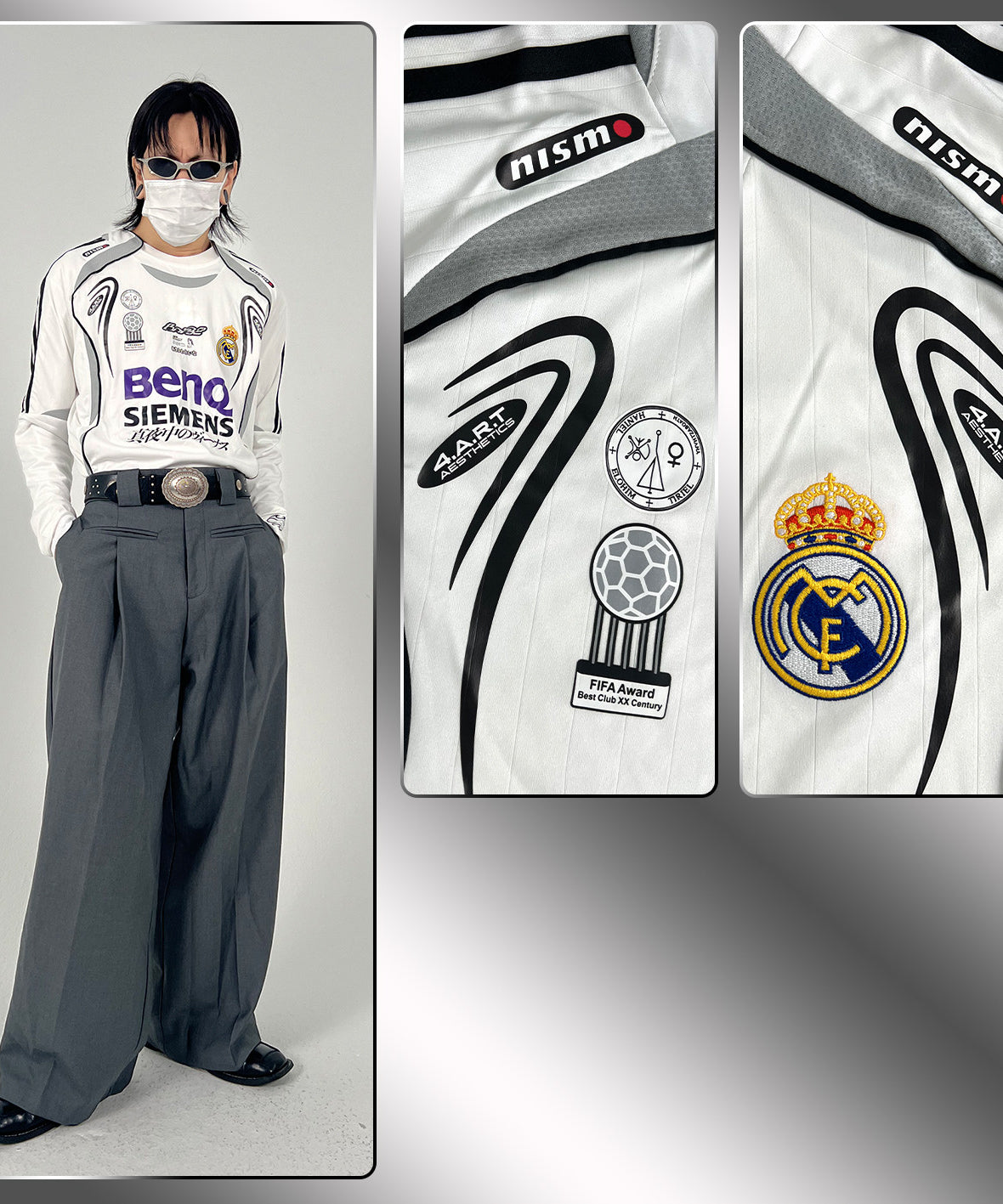 Real Madrid x Nissan GT-R R32 Rena Jersey - product view 5