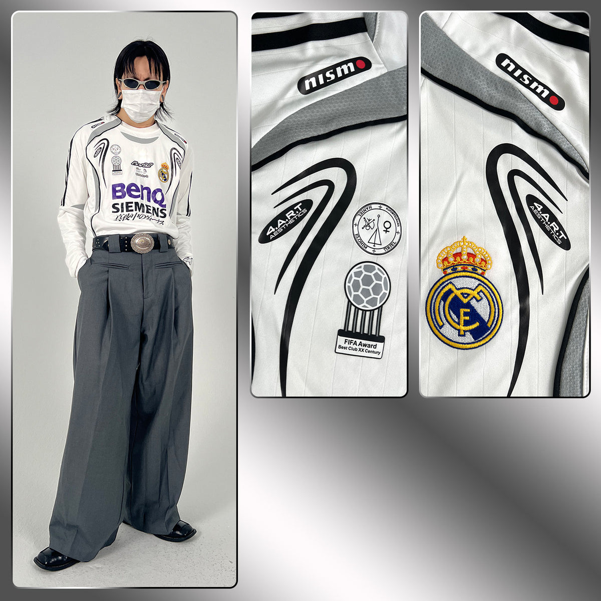 Real Madrid x Nissan GT-R R32 Rena Jersey - product view 5