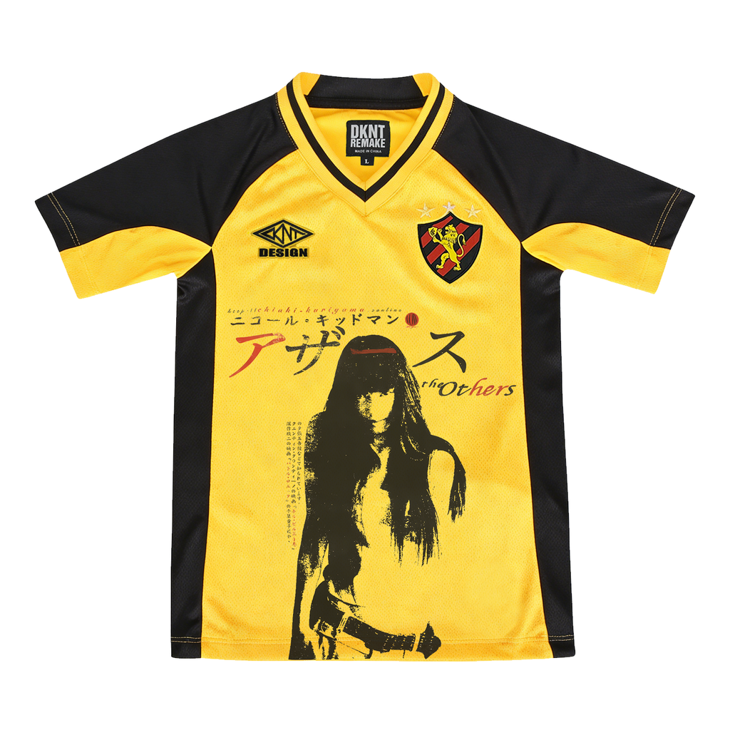 Chiaki Kuriyama Gelb Grafiktrikot