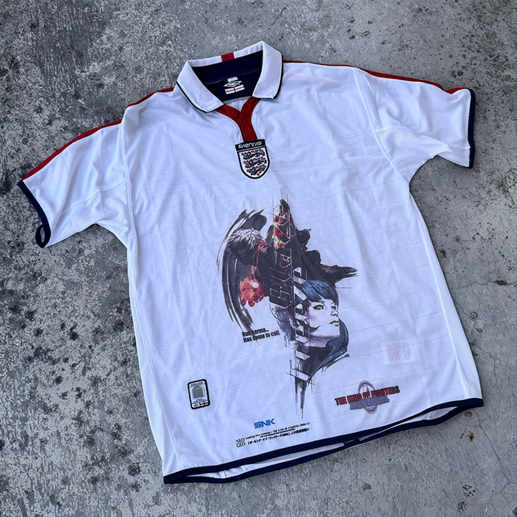 Kula Diamond England Weiß Grafiktrikot