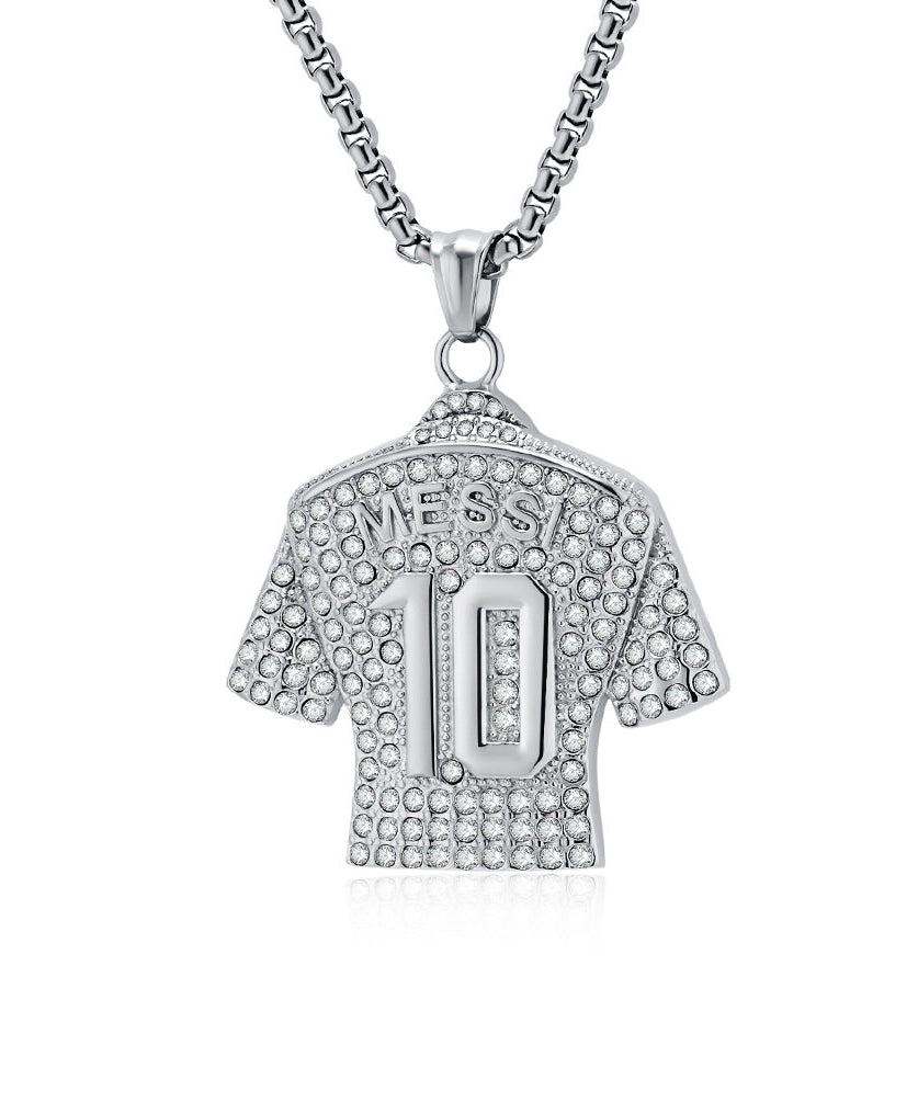 Messi No. 10 Necklace