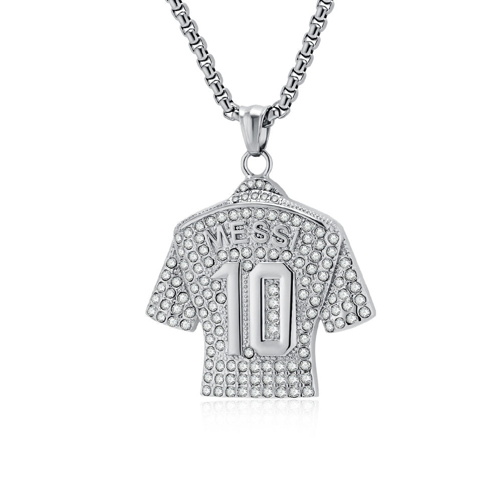 Messi No. 10 Necklace