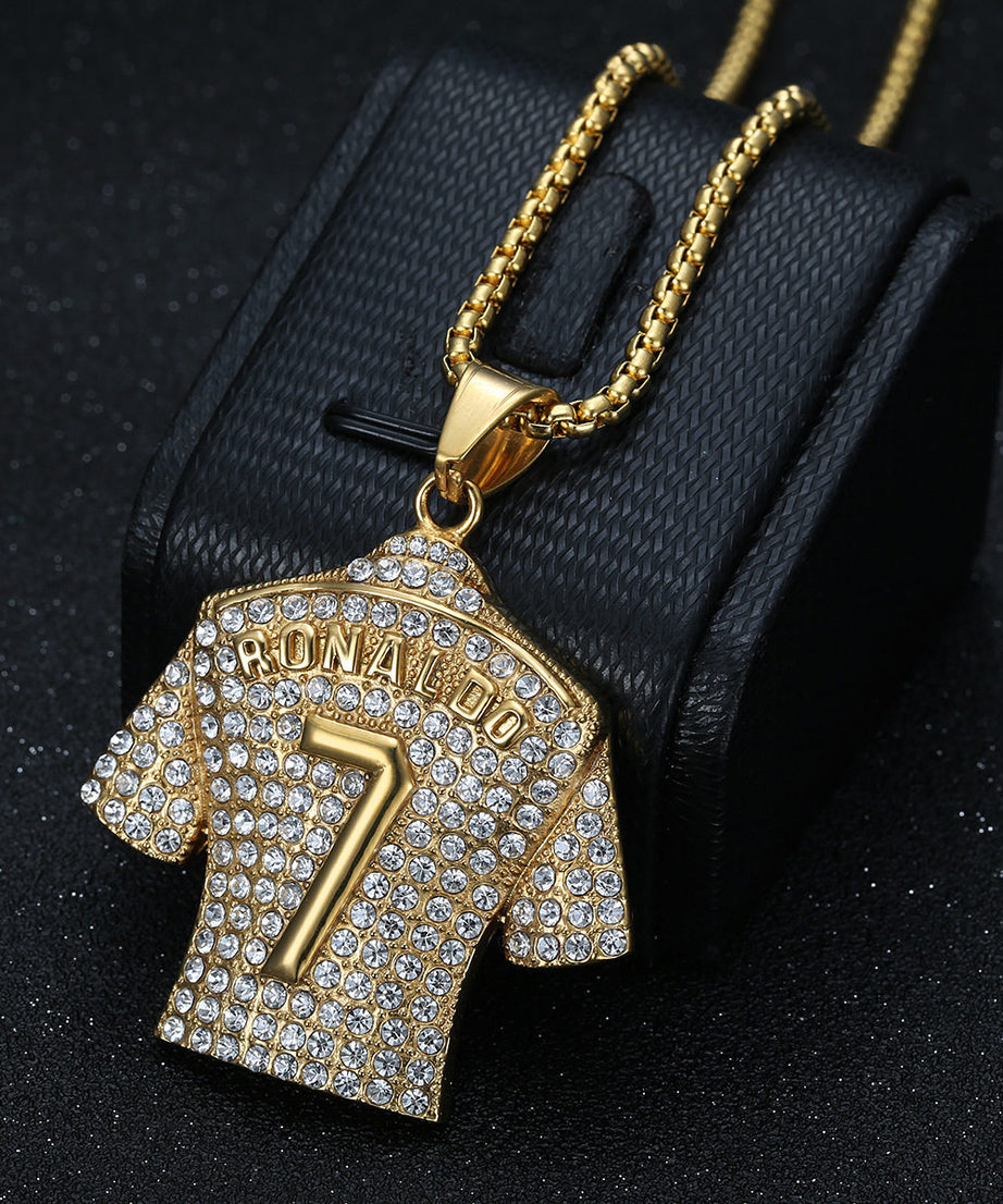 Collar de Cristiano Ronaldo n.º 7